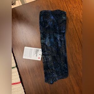 lululemon athletica Blue Patterned Hairband
